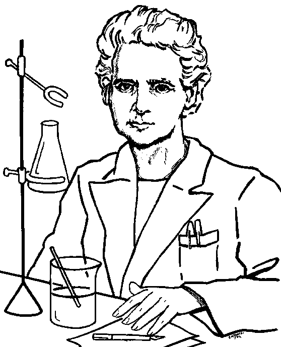 Marie Sklodowska Curie Artwork