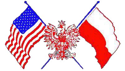 Polish and American Flags